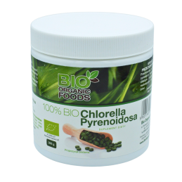 CHLORELLA PYRENOIDOSA BIO (250 mg) 1200 TABLETEK - BIO ORGANIC FOODS