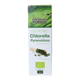 CHLORELLA PYRENOIDOSA BIO (250 mg) 320 TABLETEK - BIO ORGANIC FOODS