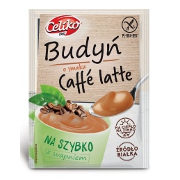 BUDYŃ O SMAKU CAFFE LATTE BEZGLUTENOWY 37 g - CELIKO