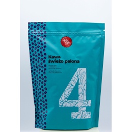 KAWA ZIARNISTA ARABICA/ROBUSTA (NO.4) 250 g - QUBA CAFFE