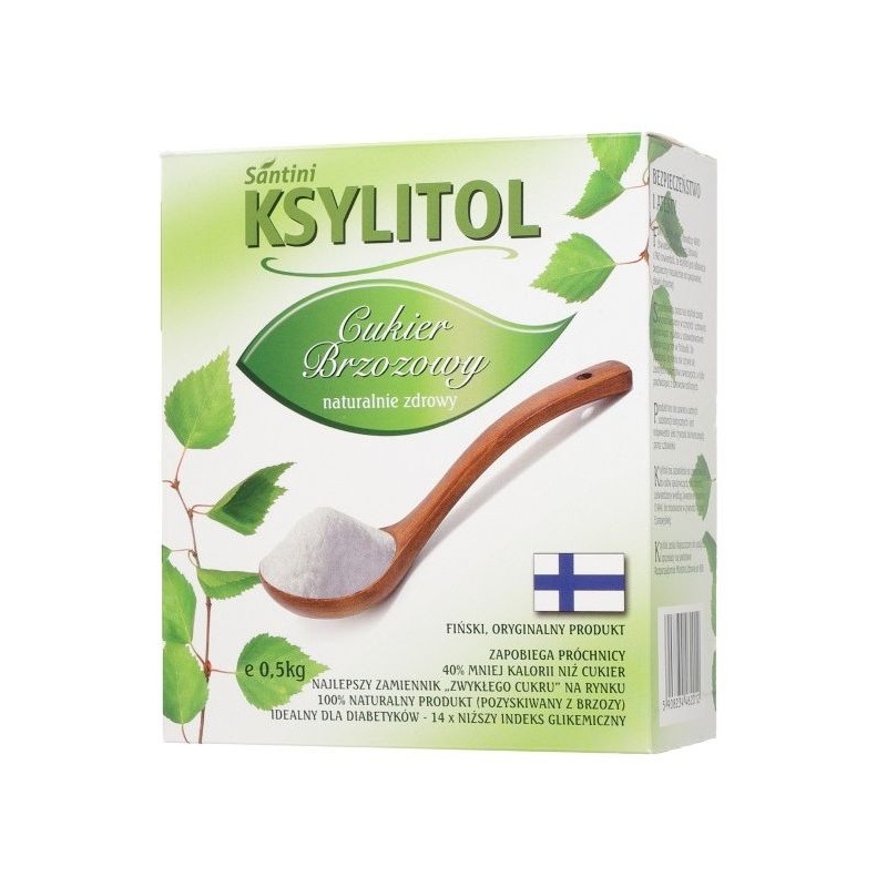 KSYLITOL 500 g - SANTINI (FINLANDIA)
